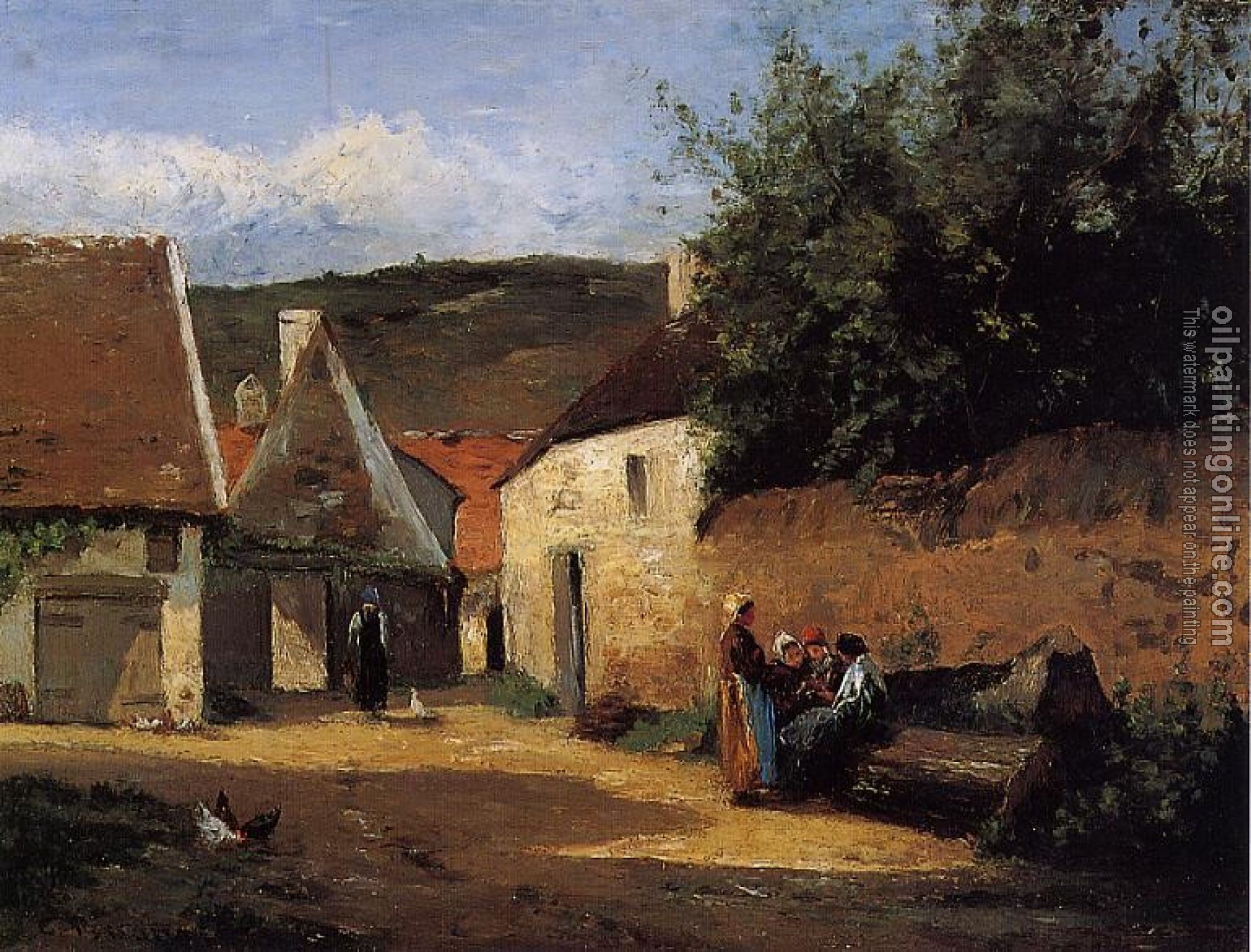 Pissarro, Camille - Village Corner
